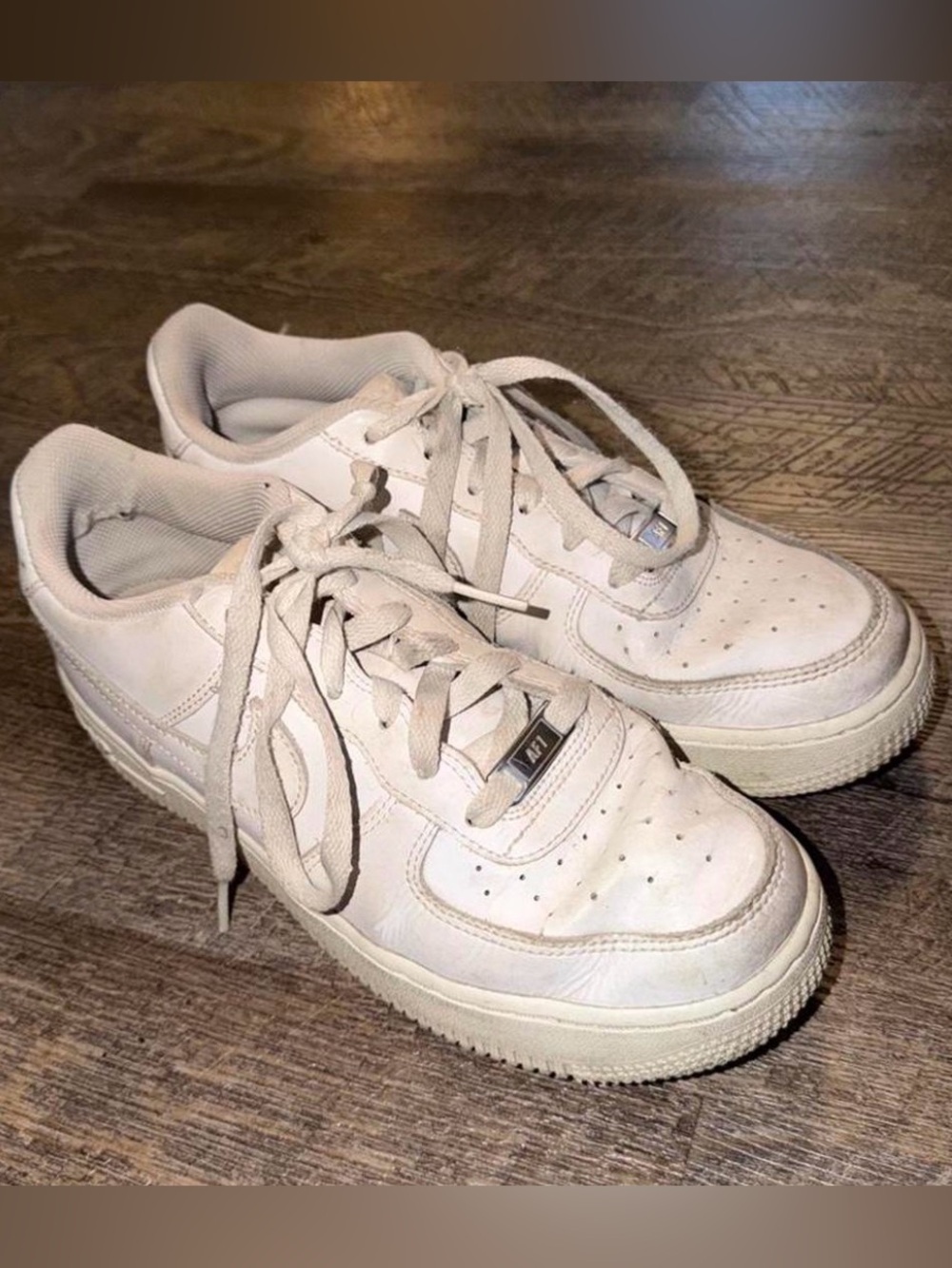 Nike Women’s Athletic Sneakers in Off-White/Cream